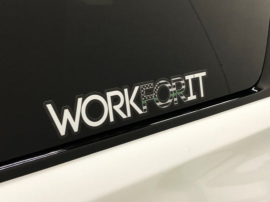 Flag WORKFORIT Decal
