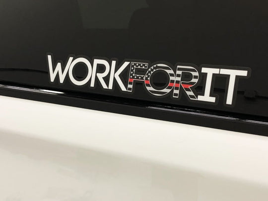 Flag WORKFORIT Decal