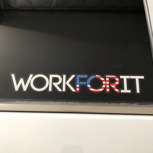 Flag WORKFORIT Decal
