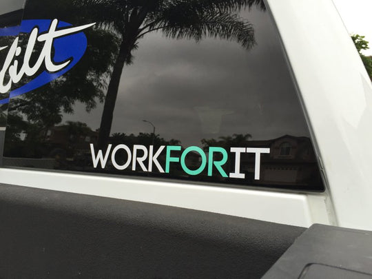 WORKFORIT Decal