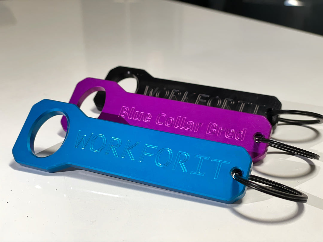 Billet Bottle Opener Keychain