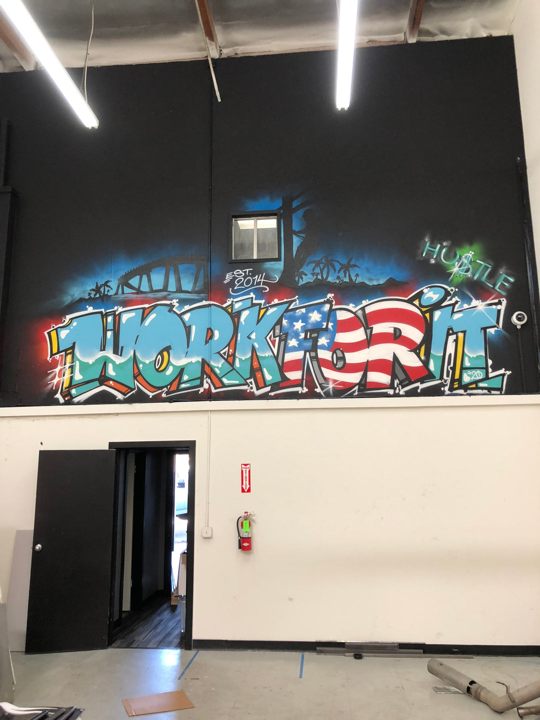 Limited Edition Mural Drywall Piece