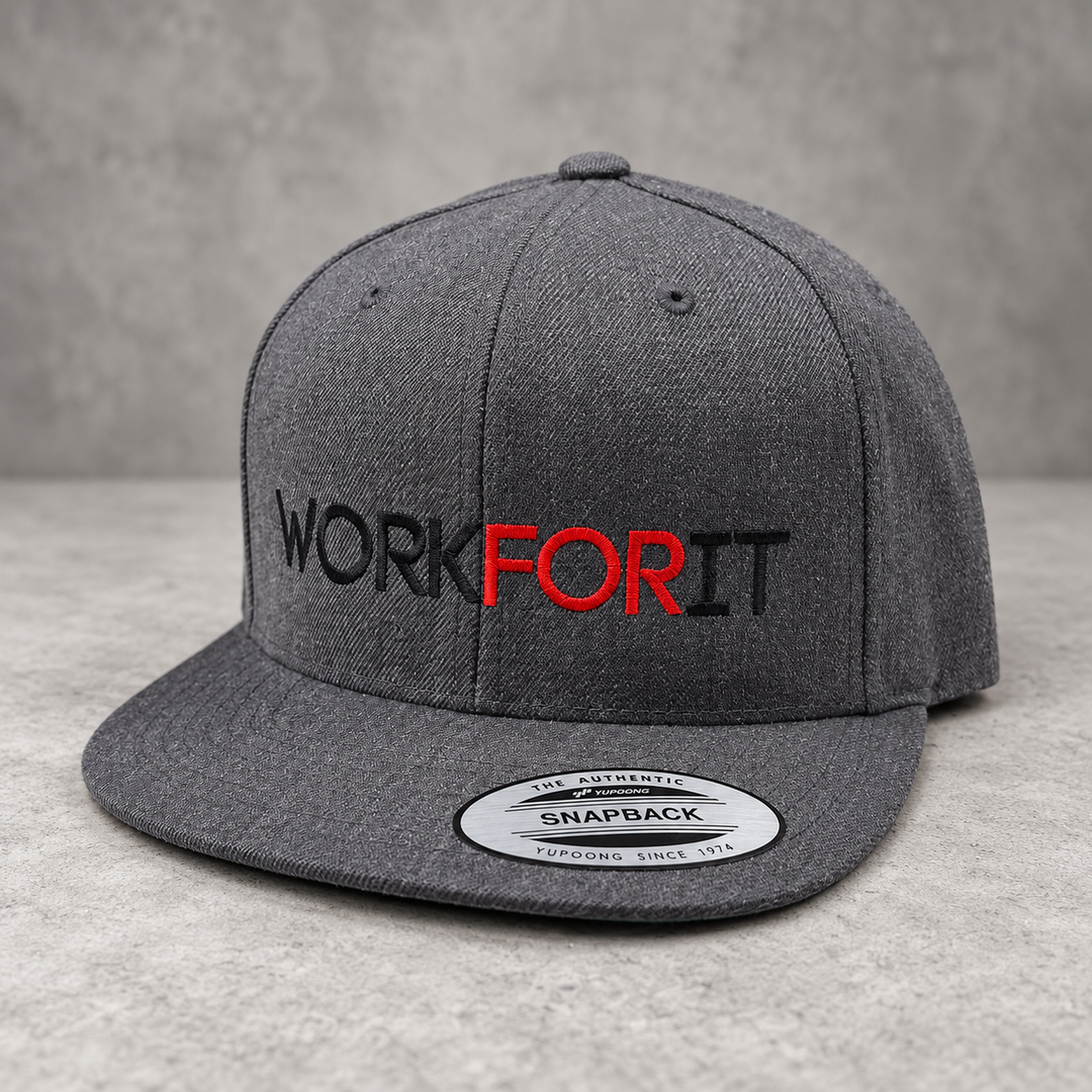 Tweed Snapback Grey Bill