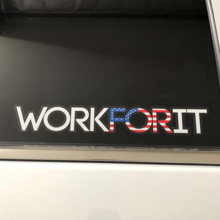 Flag WORKFORIT Decal – Workforit apparel