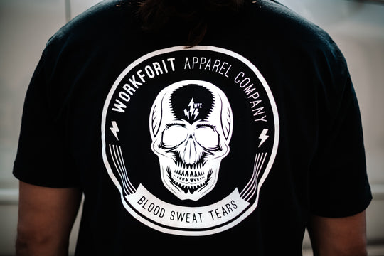 Electric Skull T-Shirt (Black)