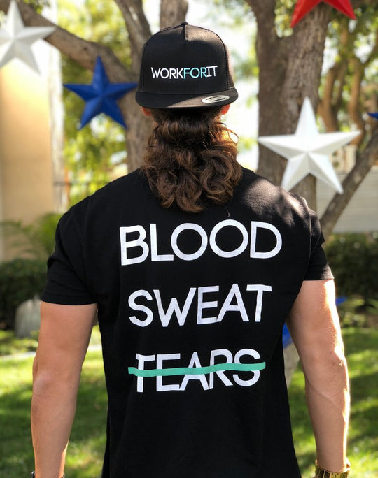 Blood, Sweat, Tears Fitted T-Shirt