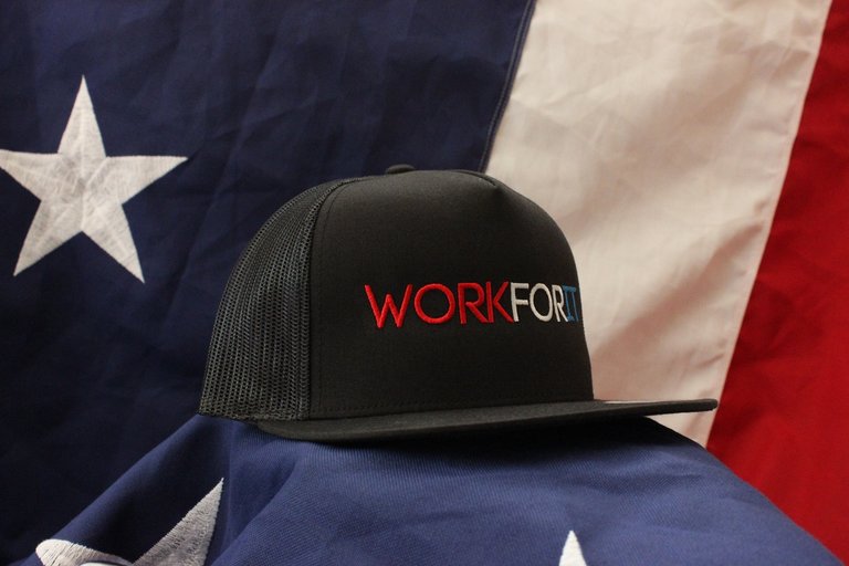 American Mesh Snapback Trucker Hat