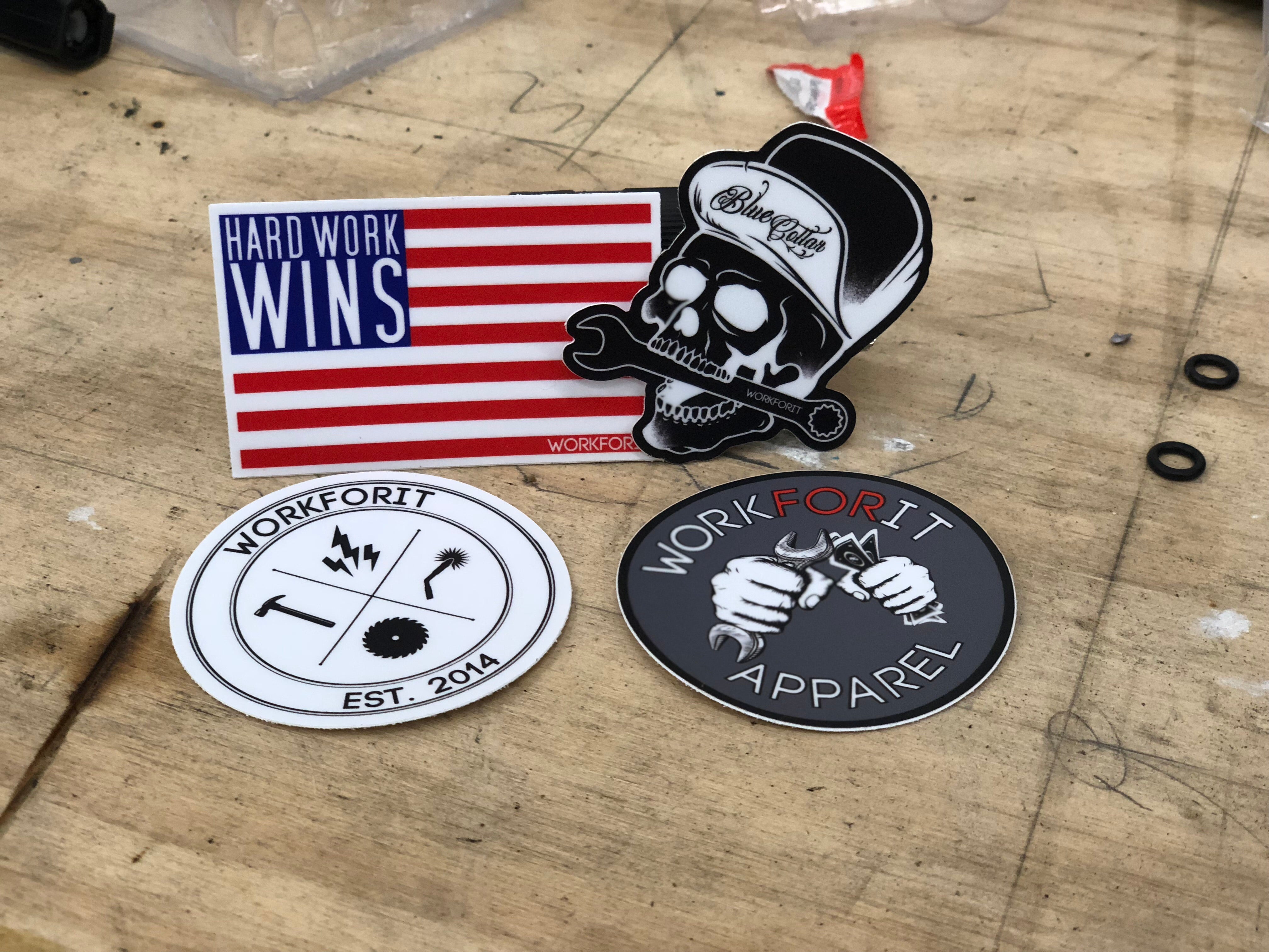 Sticker Pack – Workforit apparel